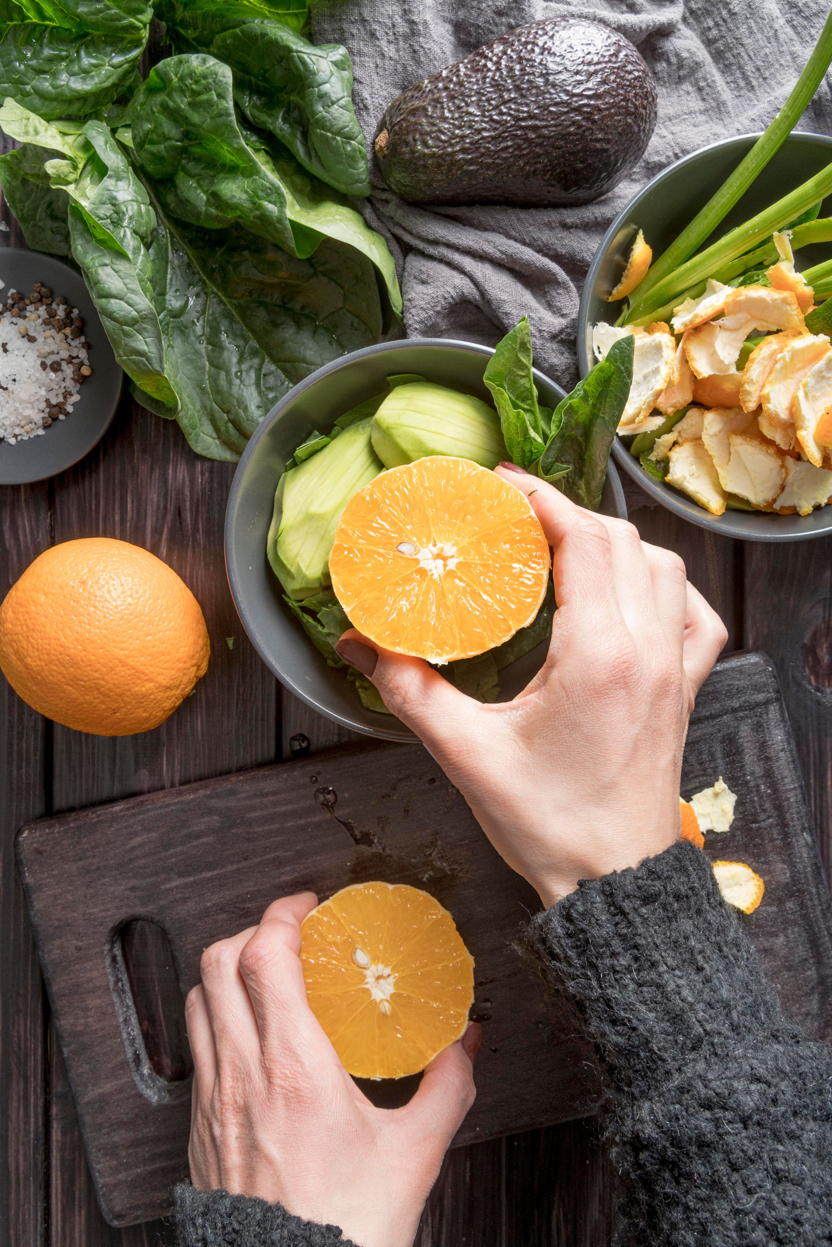 Healthy nutrition and balanced lifestyle